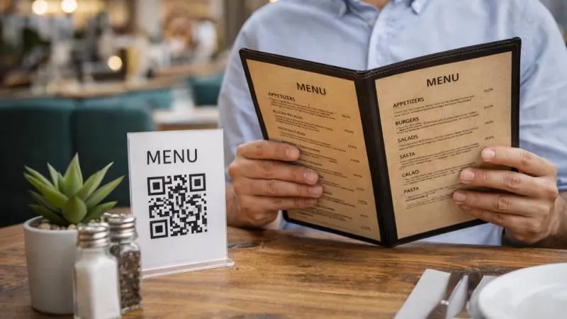 Menülerde karekod dönemiyle içerikler şeffaflaşıyor